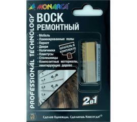 Воск ремонтный "2в1" MONARCA м07-1/м07-2 орех лесной/дуб пьемонт M07-1/2 