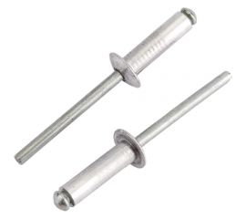 Заклепка 4.8х16, 500шт - пакет Tech-Krep 114177 