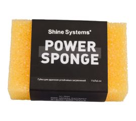 Губка для удаления устойчивых загрязнений Shine systems Power Sponge SS586 