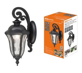 Садово-парковый светильник TDM ""Вена"" 60 Вт, вниз, алюминий, прозрачное/черный, Е27, SQ0330-0203 