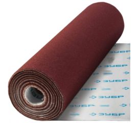 Рулон шлифовальный, на тканевой основе, водостойкий Профессионал (30 м; 800 мм; P100) Зубр 35501-100 