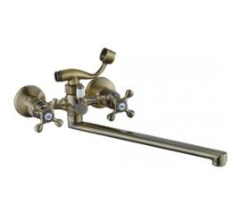 Универсальный смеситель Potato с плоским прямым изливом и переключателем для душа P22329-2 