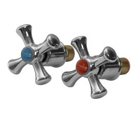 Кран-букса с маховиком mixline 1/2 керамическая 8х24, крест ML10, блистер, пара 526765 