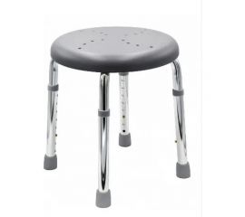 Табурет для ванной комнаты RIDDER Go с регулируемой высотой, серый А170117 