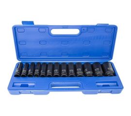 Набор головок ударных глубоких 13 предметов, 1/2""DR, в кейсе F-4131-5MPB Forsage 50991 