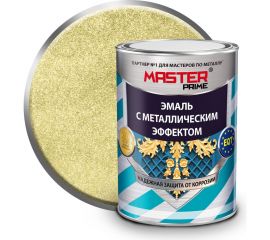 Эмаль Master Prime с металлическим эффектом, бронза, 2 л 4300010914 