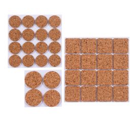 Износостойкие протекторы из пробки VORTEX диам. 20мм, диам. 28мм, 25x25мм 26006 