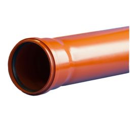 Труба ПОЛИТЭК наруж.110x3,4x3000 раструб в длине 20001103л 