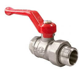 Шаровой кран для воды VALFEX OPTIMA латунный амер. 3/4"" ВР/НР рычаг, никелированный 11Б27фт1М VF.225.NLR1.034.Bir 