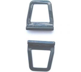 Металлическая ручка для москитной сетки KOMFORT Москитные системы серая, 2 шт. РМ00738 