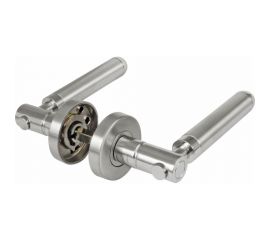 Дверная ручка на розетке Amig нержавеющая сталь 24-141 