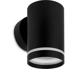 Садово-парковый светильник FERON DH1001, на стену, GX53, 230V, черный, 11708 