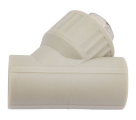 Сетчатый фильтр VALFEX PP-R Дн 20х45°, серый 10141020Г 036-0607 