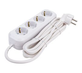 Удлинитель UNIVersal E-304A ПВС 3х1,5 4гн. с заземлением, длина 3м (еврослот) 1730 