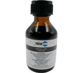 Цапон лак чёрный 30 мл, стекло TECHHIM TH-TSAP-BK-30 