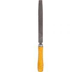 Напильник плоский деревянная ручка 150 мм КУРС 42502 