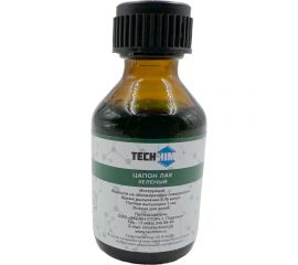 Цапон лак зелёный 30 мл, стекло TECHHIM TH-TSAP-GR-30 