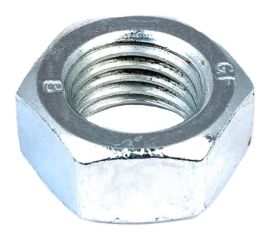 Гайка Стройбат DIN 934 М22 белый цинк 6 шт 274061 