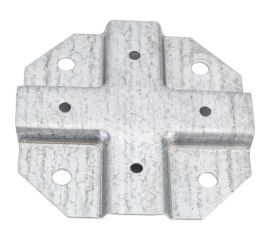 Краб-система Крепче Х-образный, оцинк., 20x20 мм, 50 шт. 2947683 