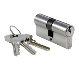 Ключевой цилиндр MORELLI 60C PC, цвет - хром 9008933 