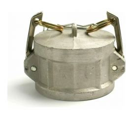 Алюминиевый камлок TITAN LOCK типа DC серия ""EcoLine"", заглушка для ниппеля 1"", TL100DCAL-EL 