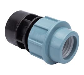 Муфта ПНД компрессионная с внутренней резьбой (32 ммx1 1/4") AV Engineering AVE10532114 
