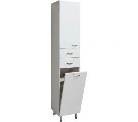 Пенал RUNO 30 левый, с корзиной для белья 00000000124 