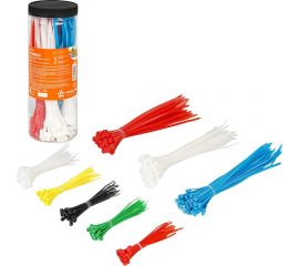 Кабельные стяжки Airline нейлон, цвет., 300 шт. ADTC001 