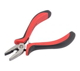 Круглогубцы мини Ladina GREPP никелированные, авторазжим, двухкомпонентная рукоятка, 125 мм 205-128 