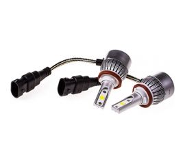 Автолампа-LED SKYWAY аналог ксенона H11C6 12/24V 26W 6000K 4000Lm 1-конт комплект 2 шт S08701005 