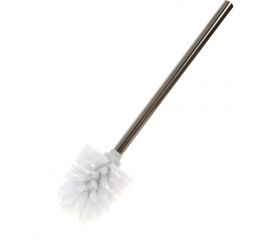 Ерш для унитаза без подставки ЛАЙМА нержавеющая сталь, зеркальный, 601621 