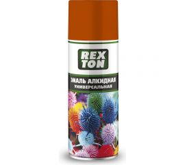 Алкидная универсальная эмаль REXTON оранжевый, аэрозоль RT101.30 