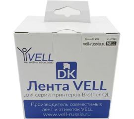 Лента Vell VL-B-DK 22223 Brother 320131 