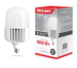 Светодиодная лампа REXANT 100 Вт E27 + E40 4000 K нейтральный свет 604-151 