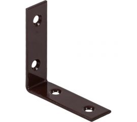 Уголок VORMANN 50х50х15х2 мм, оцинкованный, цвет: коричневый 00180 050 B 