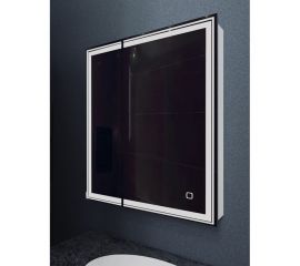 Зеркало шкаф MIXLINE ""Мелис"" 700x800 ШВ, 2 створки, правый, светодиодная подсветка 547080 