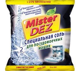 Специальная соль для посудомоечных машин Mister Dez 2 кг 1007 