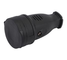 Разборная розетка General Lighting Systems GRV-S-16-R-G-B-IP44 16А круглая, с/з черная IP44 Рас. 470518 