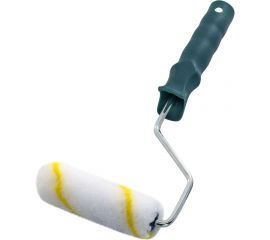 Малярный мини-валик РемоКолор ""Гирпан"" с рукояткой, ось 6 мм, D 15 мм, 100 мм 06-1-326 