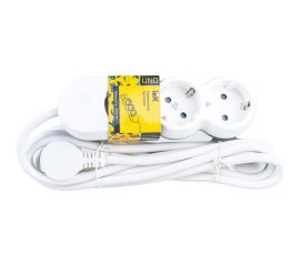 Удлинитель IEK У03 3 места 2P+PE/3м 3х1,5мм2 16А/250В UNO WYP53-16-03-03-Z 