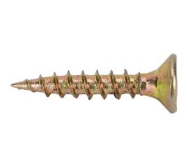 Шуруп крепежная техника желтый цинк, 3,0x16 100 шт. 11304 