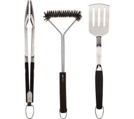 Набор: щипцы, щетка и лопатка для барбекю и гриля СОКОЛ Комфорт 62-0048 