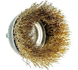 Щетка металлическая со шпилькой чашка 50 мм для дрели ON 20-02-050 