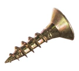 Шуруп, жёлтый цинк Крепежная техника 4,0х16 1000шт 431334 БК 