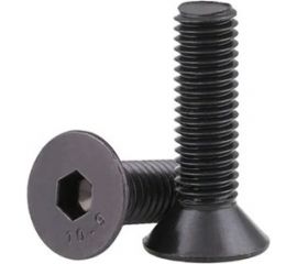 Винт ЦКИ DIN 7991, М5x25, 10.9, ОКС, HEX 3.0, 250 шт. 24947 