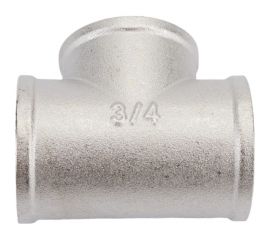 Тройник STI латунный Ду20 (3/4") никелированный D270-05069 