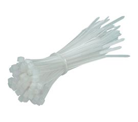 Стяжка ExeGate нейлоновая, неоткрыв. CV-150W, 150 мм, 100 шт, White 253848 