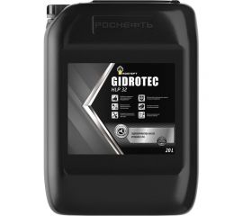 Гидравлическое масло Gidrotec HLP 32 минер. кан. 20 л РОСНЕФТЬ 40694060 