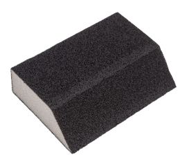 Губка шлифовальная угловая, алюминий-оксидная, 100x70x25 мм, Р 240, средняя жесткость FIT 38377 