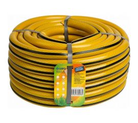 Поливочный трехслойный шланг Гидроагрегат 1/2"", 25 м, желтый с черной полосой Р1-00003339 